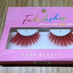 Kara Beauty Fabulashes 3D Faux Mink Color Eyelashes